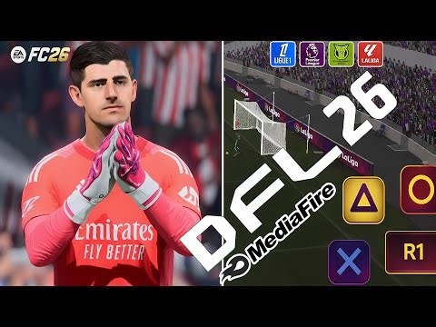 DFL 26 + FIFA 16 MOD EAFC 26 🔥 RODANDO LISO NO ANDROID 😍