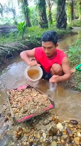 11K views · 162 reactions | LIFE IN THE VILLAGE LOOKING FOR GOLD #gold #hunt #goldhunter #goldmining #mining #nature #metal #precious | Gold Hunter | Facebook