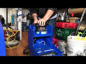 How to change motor to Rug Doctor Shampoo machine part 3