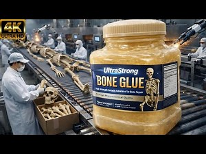 Inside a High-Tech Bone Glue Factory | From Animal Bones to Industrial Adhesive