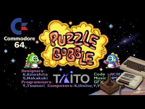 Puzzle Bobble C64 Gameplay – Classic Bubble-Matching Action! 🧩🎯