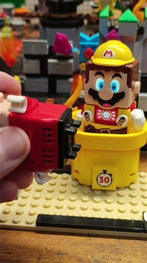LOW Battery LEGO Mario Odyssey #shorts