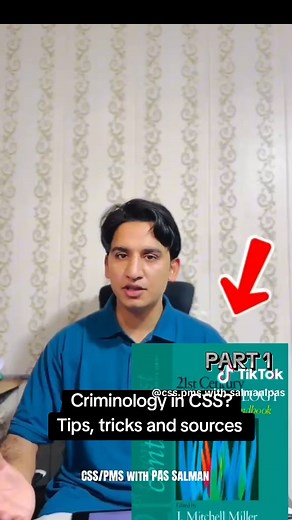How did I score 80 in criminology? Criminology in CSS? Tips, tricks and sources. #salman #css_pms_with_pas_salman #css2025 #criminology #foruyou @AC Salman(PAS) 55th CTP @People’sAdministratorAcsalman @Abdur Rahman Khan @Nomikhanchd660 @N_Toraban_99 @ASP Dr Omer Farooq