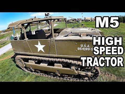 U.S. Army M5 High Speed Tractor, at Army Heritage and Education Center, Carlisle, PA