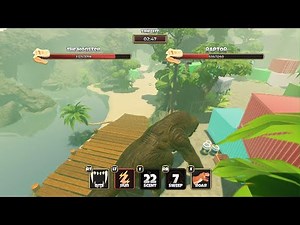 Survive. A dinosaur game.