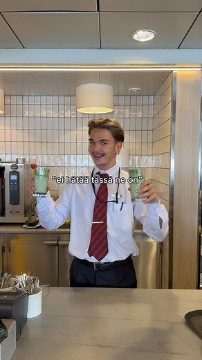 10K views · 102 reactions | Hei matchan ystävät!  Tervetuloa nauttimaan Viking XPRS:lle merimaisemista ja ihanista juomista.  #vikinglinesuomi #vikingxprs #matcha | Viking Line Suomi | Facebook