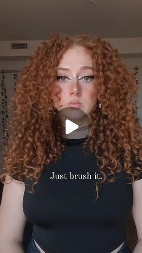 Curly | Hair | Beauty on Instagram: "Hair explosion by @readhead__ #curlyhair #bighair #redhair"
