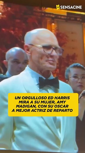 Ed Harris celebra Oscar de Amy Madigan