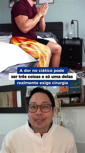 Dor do nervo ciático: causas e sintomas a observar