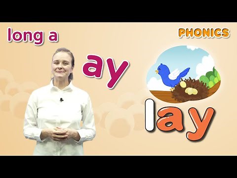 Long Vowels | Lesson 5 Long Vowel ay | Diphthong | 4 Step Phonics