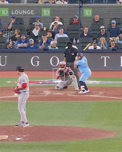Uncovered MLB ⚾️ on Instagram: "Blue Jays catcher Alejandro Kirk was thrown out tonight at first base… by Red Sox right fielder Wilyer Abreu… to end the game That’s just so, so embarrassing Kirk was seen crashing out in the dugout post game. George Springer was crashing out in the dugout last night. Things are spiraling out of control up in Canada folks Yankees are right on their heels, Red Sox aren’t out of it for the division either. My oh my. —————— Want to keep up with all things baseball th