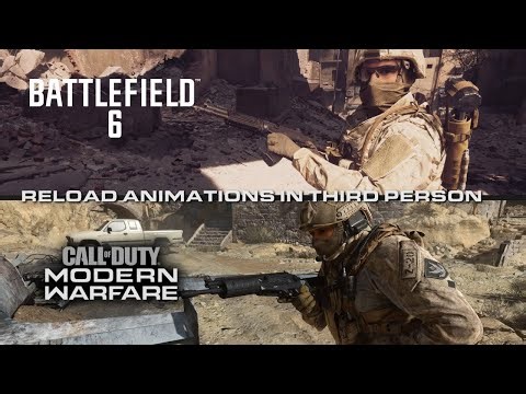 Modern Warfare vs Battlefield 6 (BETA) Reload Animations In 3rd Person