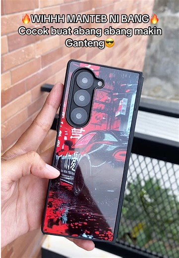MANTEBBBB KALI NIH BANG!🤩❤️‍🔥🔥 #casinghp #casehp #customcase #fyp #zfold