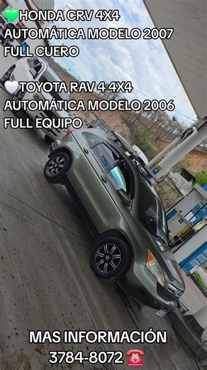CRV 2007 y RAV4 2006 en Venta - Impecables