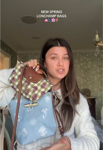 Unboxing New Spring Longchamp Bags for Girly Style