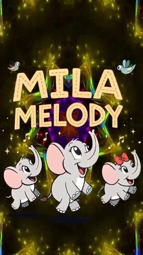 Elephant Trumpet Trumpet Soft Wild Animal Sound Song for Babies MilaMelody Funny songs for children