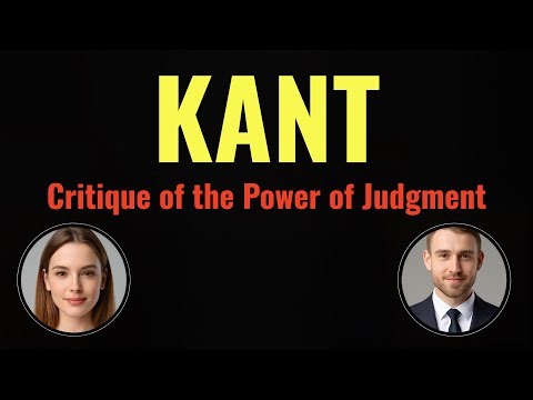 Kant’s Critique of Judgment Explained: Beauty, Sublime & Moral Purpose 🔥✨ #philosophy #kant