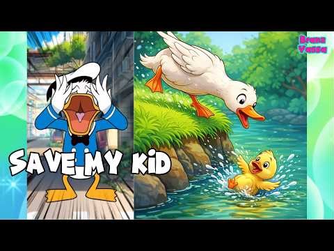 Donald Duck not gonna scream (Donald Duck Reacts to Funniest Videos Part 6) #animation