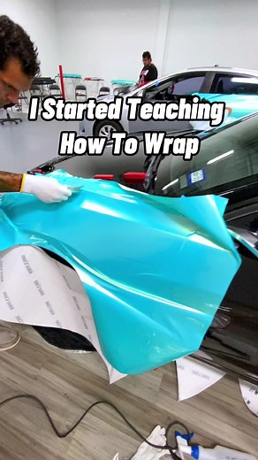 196K views · 8.1K reactions | I started teaching How To Wrap‼️‍ #carwrapping #carwraps #vinylwrap #vinylwraps | Jay The Wrap Specialist | Facebook
