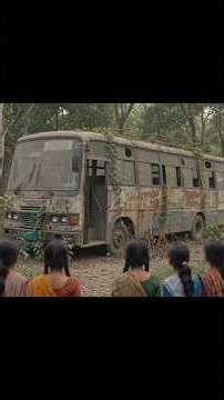 5 Girls Found an Abandoned Bus Deep in the Jungle… What Happened Next? #shorts #viral