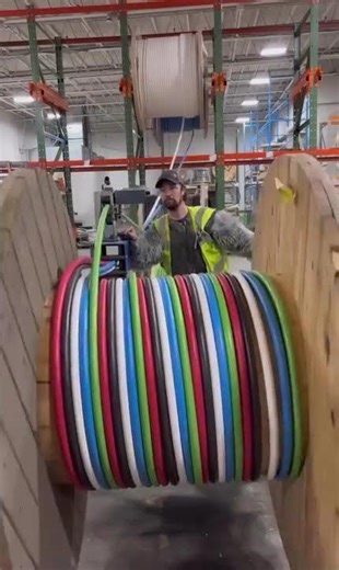 A look into the life of an electrical supply house worker getting your wire ready!