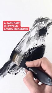 Watch Laura McKendry draw a jackdaw inspired by our exhibition Beatrix Potter: Drawn To Nature. Tickets available now 🦉🎨 #illustration #beatrixpotter #artprocess #drawing #timelapse | Victoria and Albert Museum