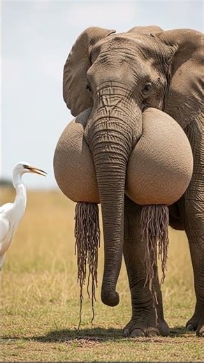 A Brave Bird Rescues an Elephant 🐦🐘 | Amazing Animal Rescue Story #animalrescue