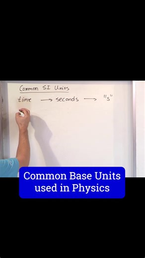 Learn Algebra, Calculus, Physics, Chemistry & Engineering at: MathAndScience.com Learn Base Units Used in Physics | Mathandscience.com