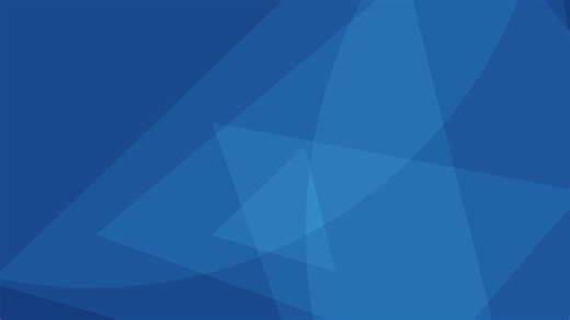 Abstract loopable blue background of rotating triangles and circles, modern smooth gradient pattern with minimalist aesthetic | Premium Stock Video Footage