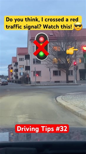 😳 omg OMG I crossed the red traffic lights? #shorts #cardriving #drivingtips