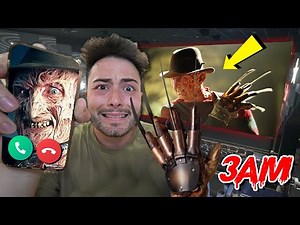 DO NOT WATCH FREDDY KRUEGER MOVIE AT 3 AM!! (A NIGHTMARE ON ELM STREET)