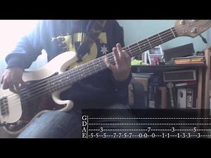 Muse's week - 05 - Time Is Running Out [Bass Cover + Tab]