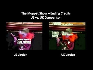 The Muppet Show - Ending with Cleo Laine (US vs. UK Credit Comparison)