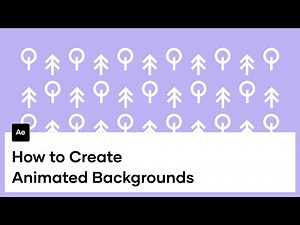 How To Create Animated Backgrounds in After Effects