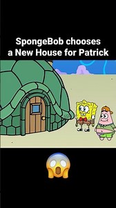 SpongeBob Chooses a NEW House for Patrick! 😱 Part 3 #spongebob #spongebobsquarepants #animation