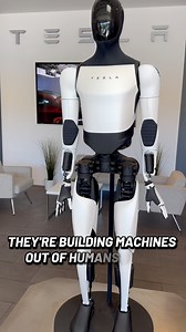 11K views · 138 reactions | They will repurpose all humans into Tesla Bots Humanoid Robots #igorkryan #teslarobot #optimus #teslaoptimus | Creator’s Riddle: Darwin vs. God | Facebook