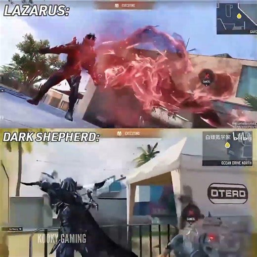 MYTHIC LAZARUS VS MYTHIC DARK SHEPHERD EXECUTION! IN COD MOBILE 💀 #shorts