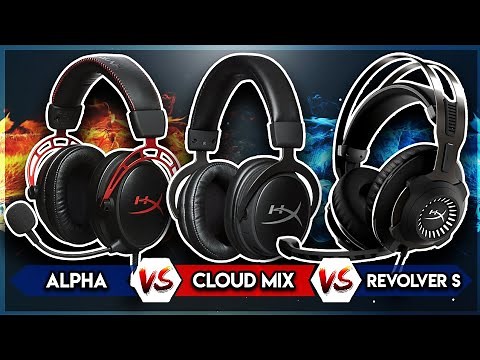 HyperX Cloud Mic Test, Alpha/Revolver S/Mix