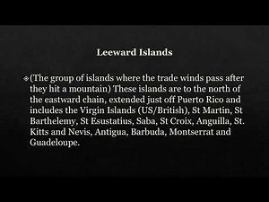 lesson 2: Location of the Caribbean