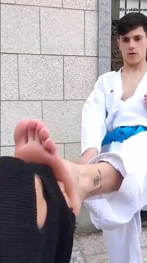 Karate Foot worship