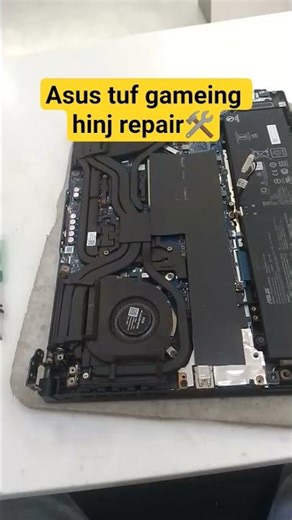 Asus Tuf Gameing Laptop Hinjs repair 🛠️ #laptoprepair#laptoplifestyle