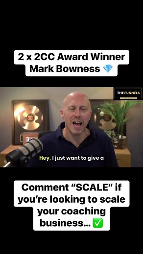 What One Of My Long-Time Clients Had To Say About Our Funnel Partnership... 🫣When it comes to funnels and coaching offers, I've worked with tons of experts at this point.But today, I wanted to highlight what ONE very special client of mine had to say......none other than the legendary MARK BOWNESS himself!Mark has:- 13 years coaching experience ✅- A private community of 30,000 strong ✅- Shared the stage with beasts like Tony Robbins ✅- And built multiple 7-figure businesses ✅- 2 Times 2CC Award