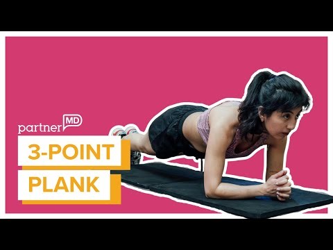 How to Do a Three-Point Plank | Exercise with PartnerMD