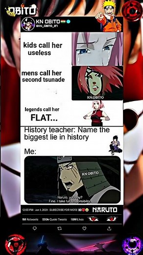 Hokage promises vs reality meme