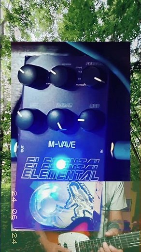 M-Vave Elemental Ducking delay mode! #demo #guitar #guitar pedal