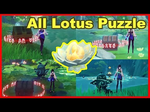 All 11 Lotus Puzzle Walkthrough At Chenyu Vale & Mt. Laixin