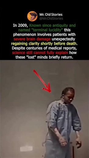 The Strange Phenomenon Before Death