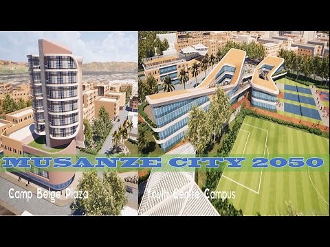 Menya byinshi ku mujyi wa Musanze muri 2050 igishushanyo mbonera // Masterplan of Musanze city 2050
