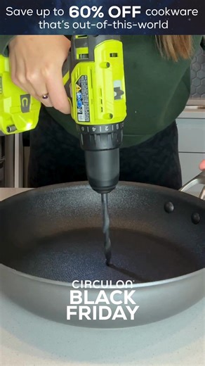 6 comments | Black Friday is here SAVE up to 60% on non-stick that power tools can't scratch️ Be quick, best-sellers are flying out! | Circulon UK | Facebook