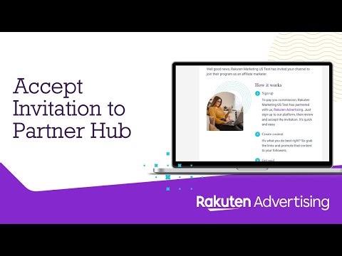 Accept Invitation to Partner Hub